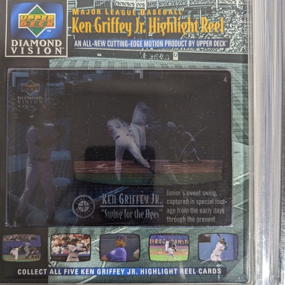 new in package - Ken Griffey Jr. highlight reel full set - 1997 - Picture 8 of 12